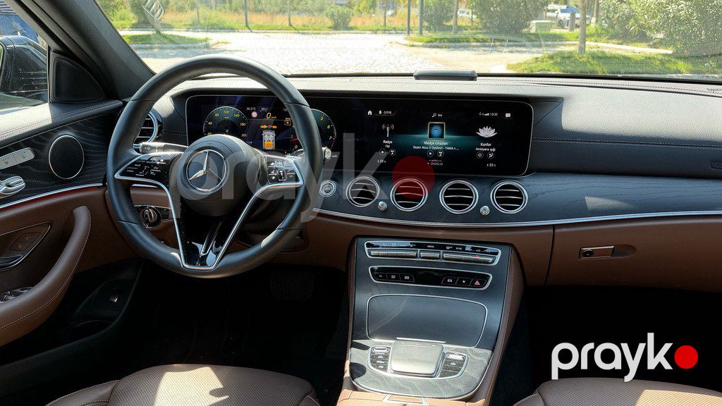 Mercedes E 200, 2.0 L, 2023 il, 30 000 km — Avtomobillər, Bakı (10)