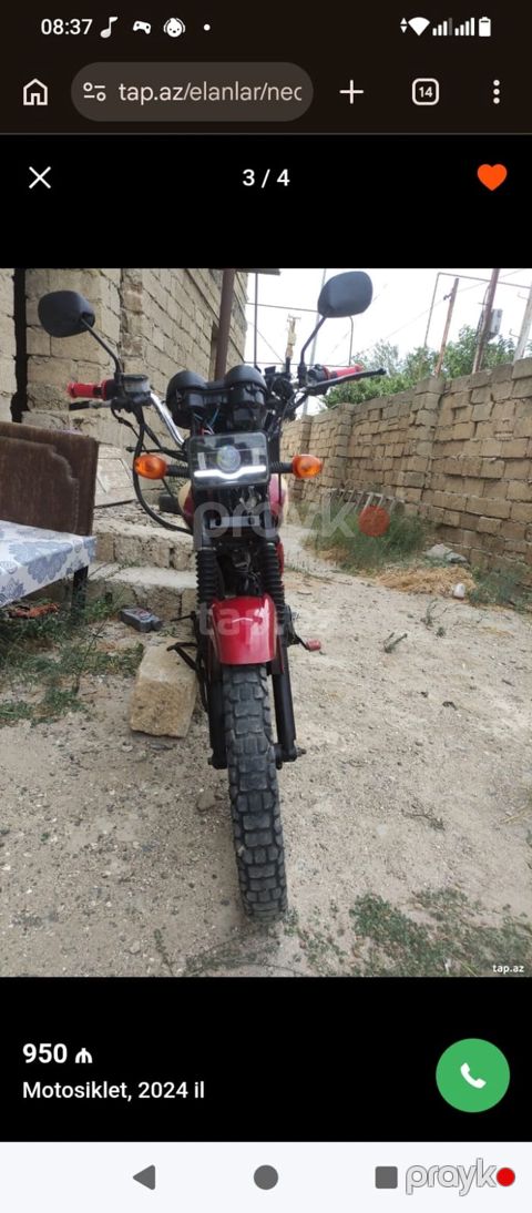 Tufan 50 sm3, 2024 il — Bakı