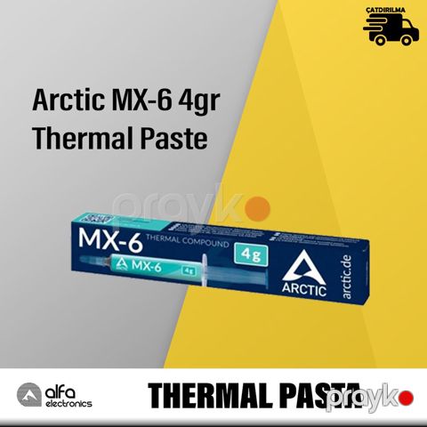 Thermal Paste MX-6 4gr — Bakı