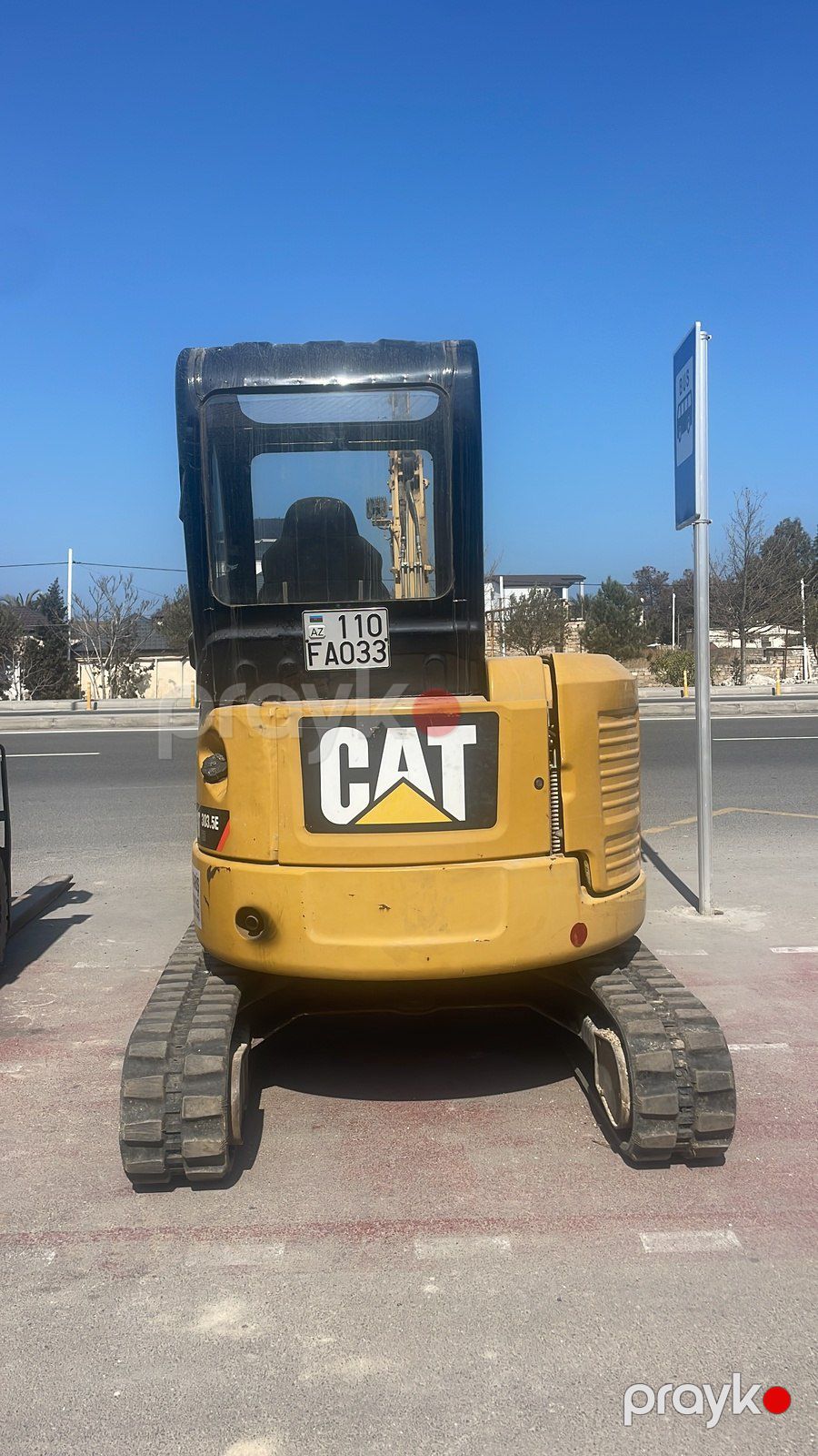 Cat 303.5 e mini ekskavator, 2012 il — İnşaat texnikası, Bakı (6)