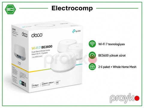 TP-Link Deco BE25 BE3600 Mesh Wi-Fi 7 sistemi — Bakı