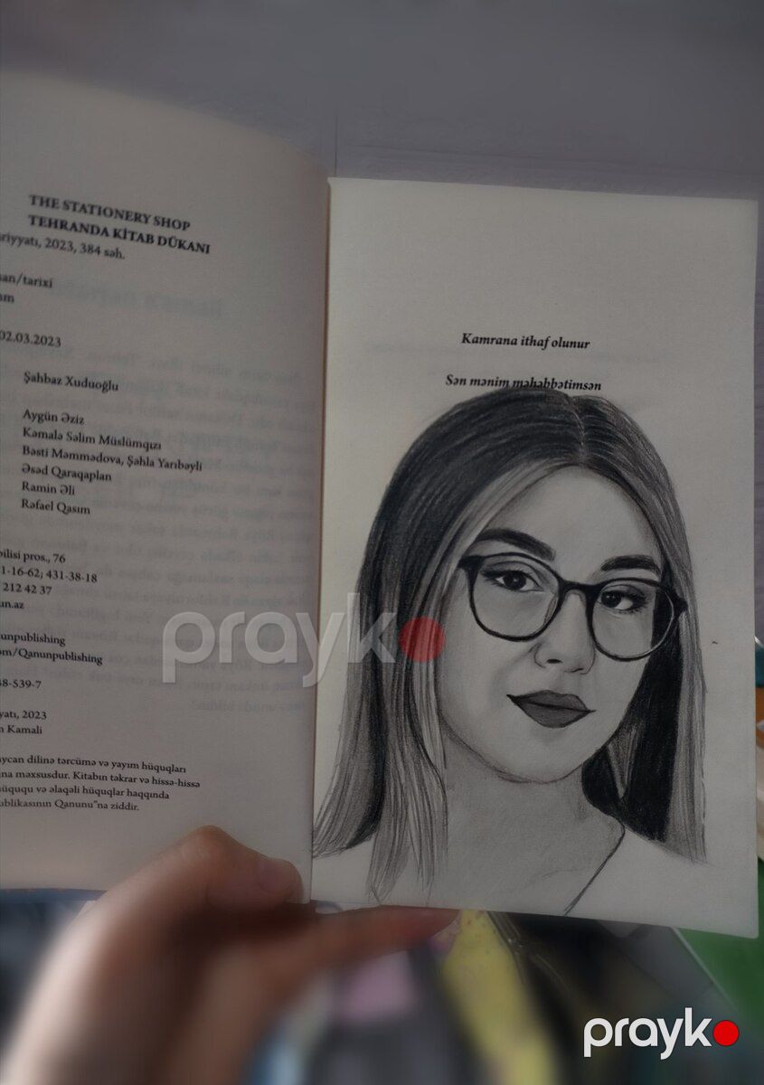 Kitab üzərində portret sifarişi — Digər, Bakı (7)