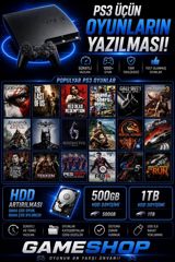 PS3 oyunların yazılması — Gameshop - PS Service — Elektronika