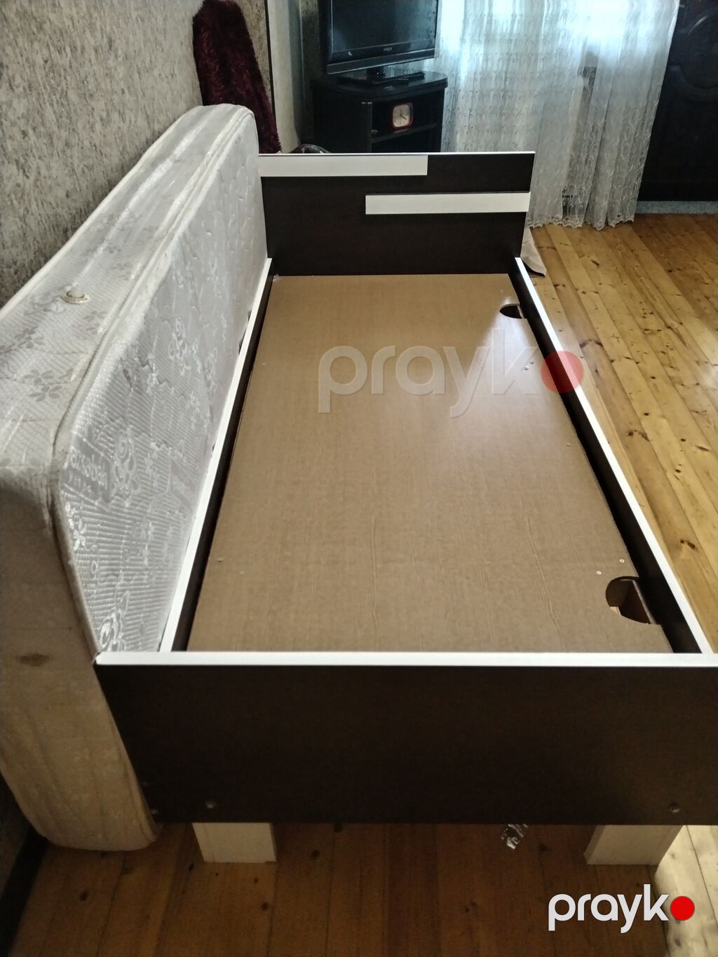 İşlənmiş, Təknəfərlik çarpayı, Bazasız, Matras ilə, Siyirməsiz — Yataqlar, Bakı (2)