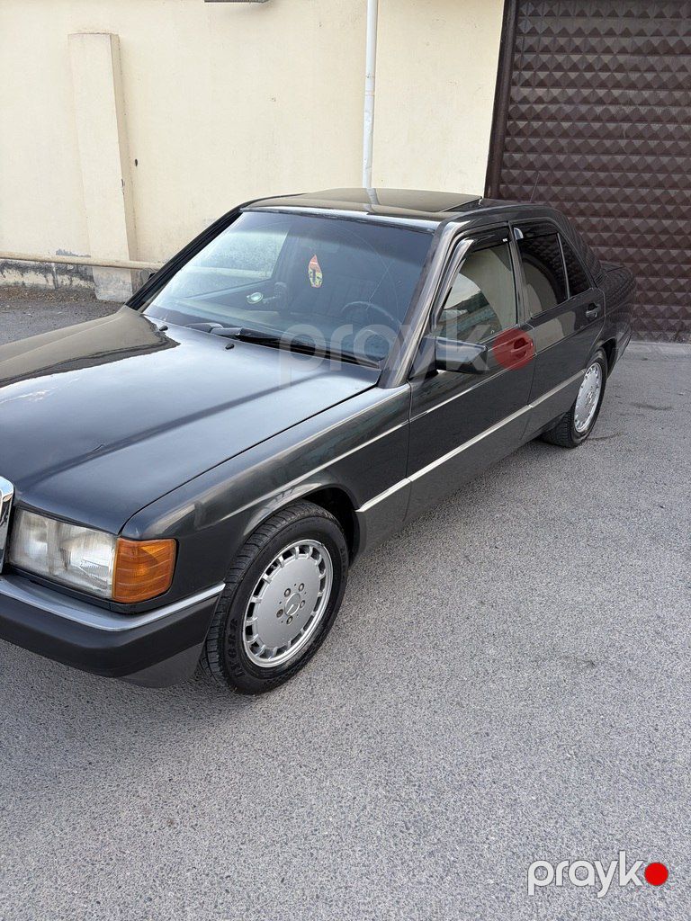 Mercedes 190, 2.0 L, 1991 il, 245 000 km — Avtomobillər, Bərdə (3)