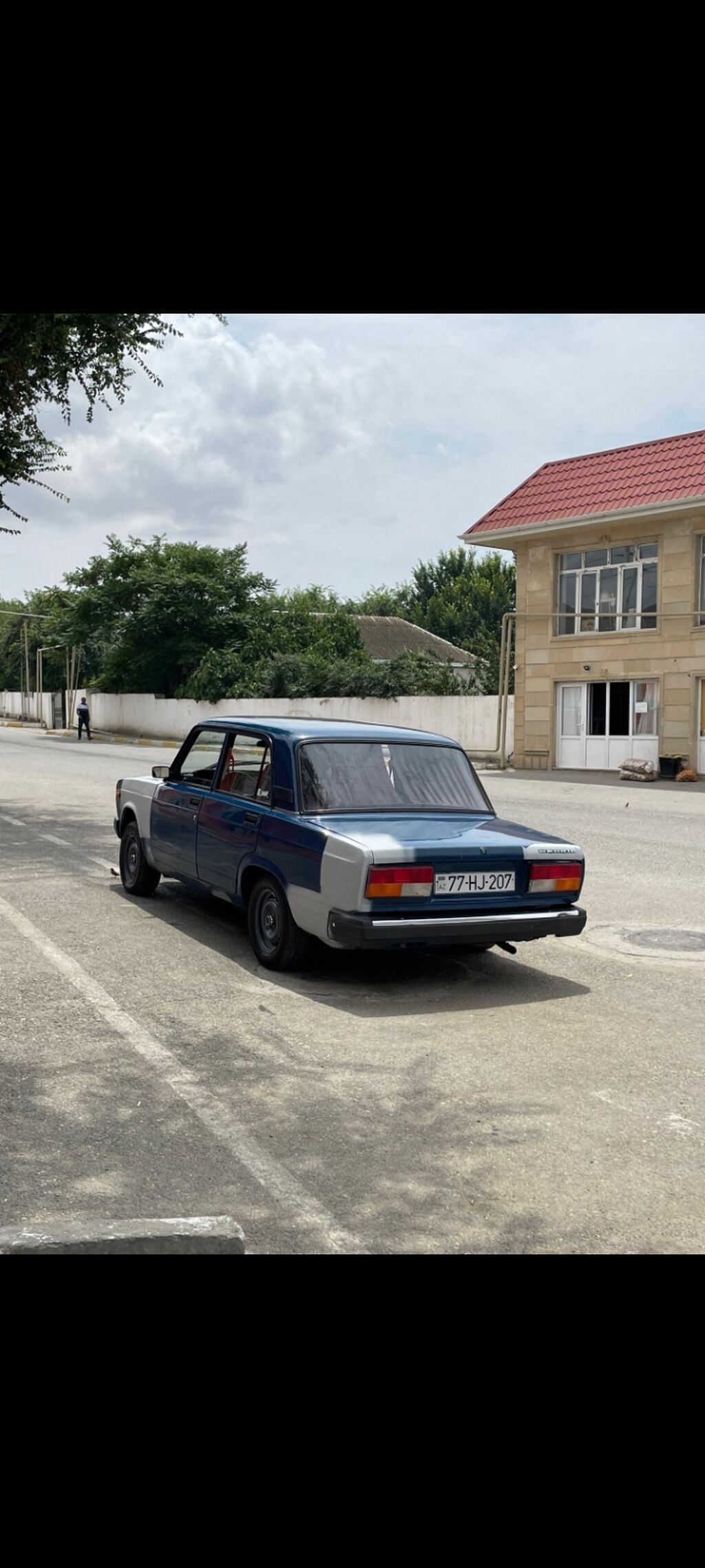 Model: Lada vaz (VAZ 2107) sedan Kuzov: 4 qapı, mavi rəng, bəzi — Avtomobillər, Bakı