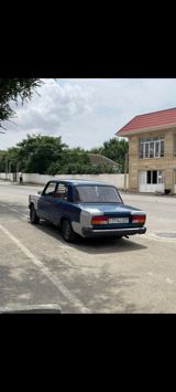 Model: Lada vaz (VAZ 2107) sedan Kuzov: 4 qapı, mavi rəng, bəzi — Cars