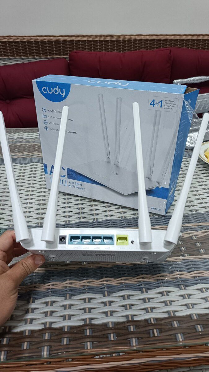 Modem Cudy ac 1200 — Şəbəkə və server avadanlığı, Bakı (2)