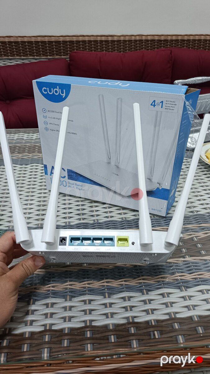 Modem Cudy ac 1200 — Şəbəkə və server avadanlığı, Bakı (2)