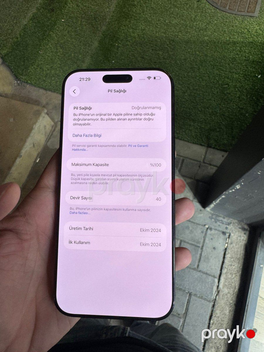 Apple iPhone 16 Pro Max Black Titanium 256GB/8GB — Smartfonlar, Bakı (2)