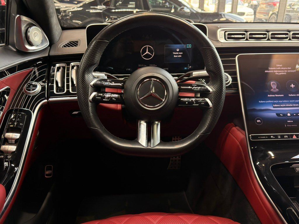 Mercedes S 400 d 4MATIC, 2.9 L, 2021 il, 79 535 km — Avtomobillər, Bakı (9)