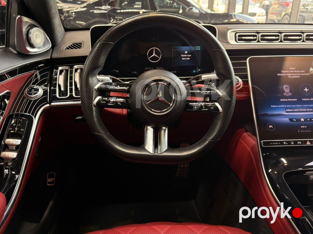 Mercedes S 400 d 4MATIC, 2.9 L, 2021 il, 79 535 km — Avtomobillər, Bakı (9)