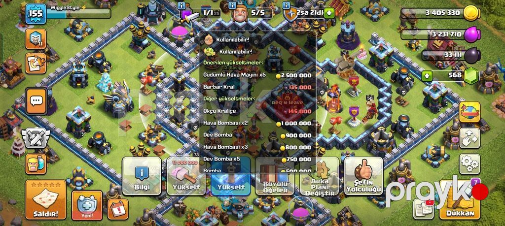 Clash of Clans hesabı – inkişaf etmiş baza və resurslar - TH — Başqa, Bakı (2)
