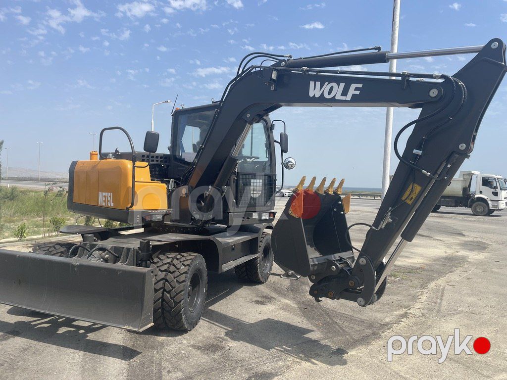 Təkərli ekskavator "Wolf WE75L", 2025 il — İnşaat texnikası, Bakı (10)
