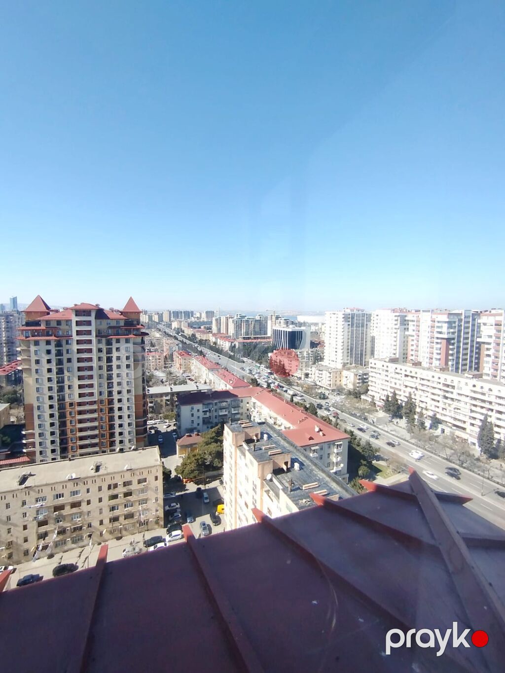 Qarayev Metronun üstü mertebe 19-18 3 otağ panaraması gözəl Təmirdən — Mənzil, Digah (9)