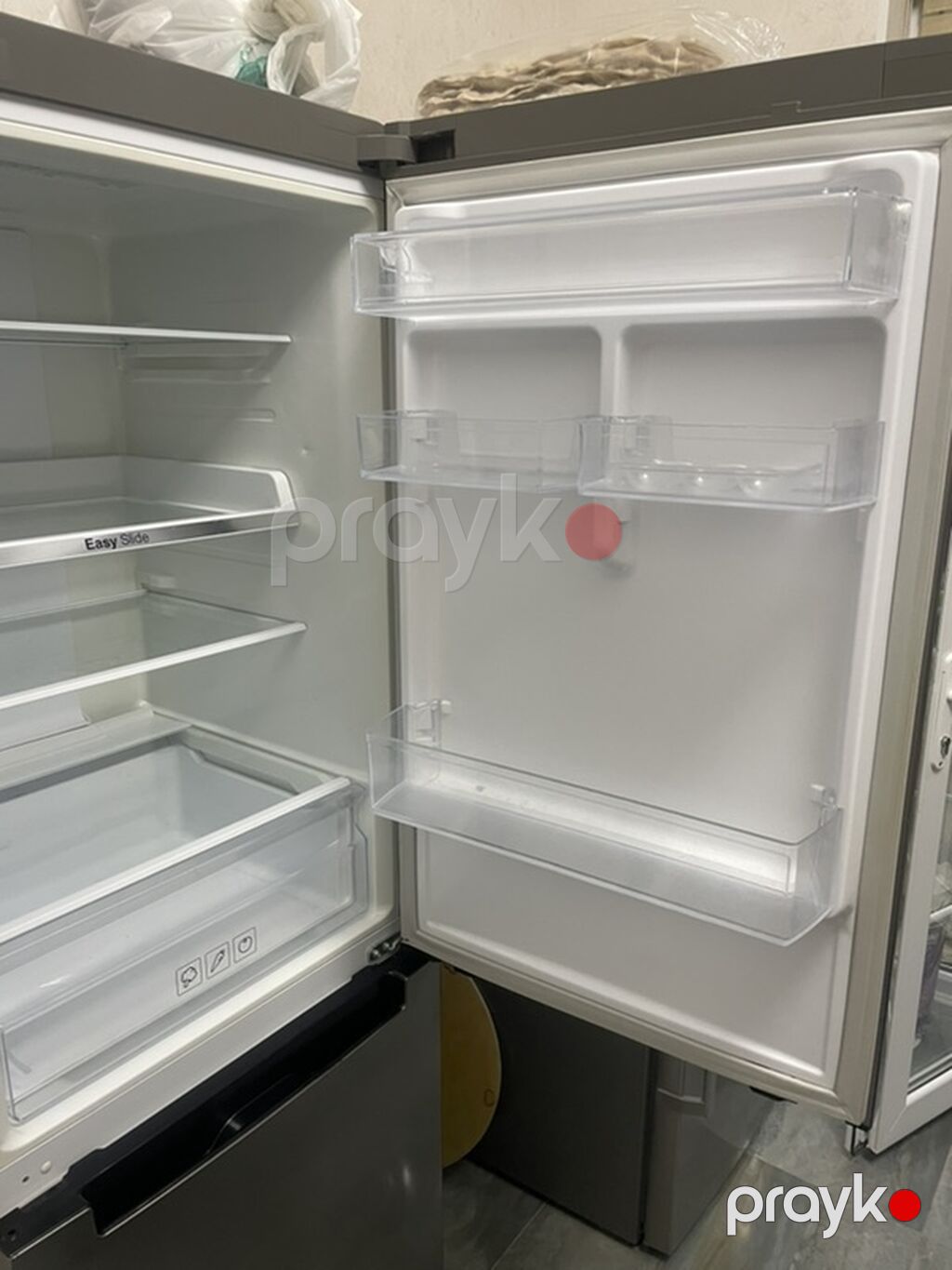 Samsung RB30J3200SS ikiqapılı soyuducu - Rəng: paslanmayan polad — Soyuducular, Digah (2)