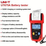 Avtomobil akkumulyatoru sınaq testeri Unı-t UT 675A — Diaqnostika cihazları