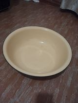 Emallı iri ləyən - Material: emal örtüklü metal - Rəng: krem daxili — sata