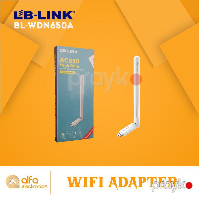 "Lb-Link BL-WDN650A AC650Mbps" Dual band High Gain USB Wi-Fi Adapter — Şəbəkə və server avadanlığı, Bakı (2)