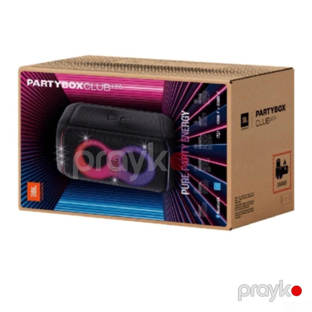Dinamik JBL PartyBox Club 120 Black Rəsmi iş yeri olan və — Dinamiklər və akustik sistemlər, Bakı (4)