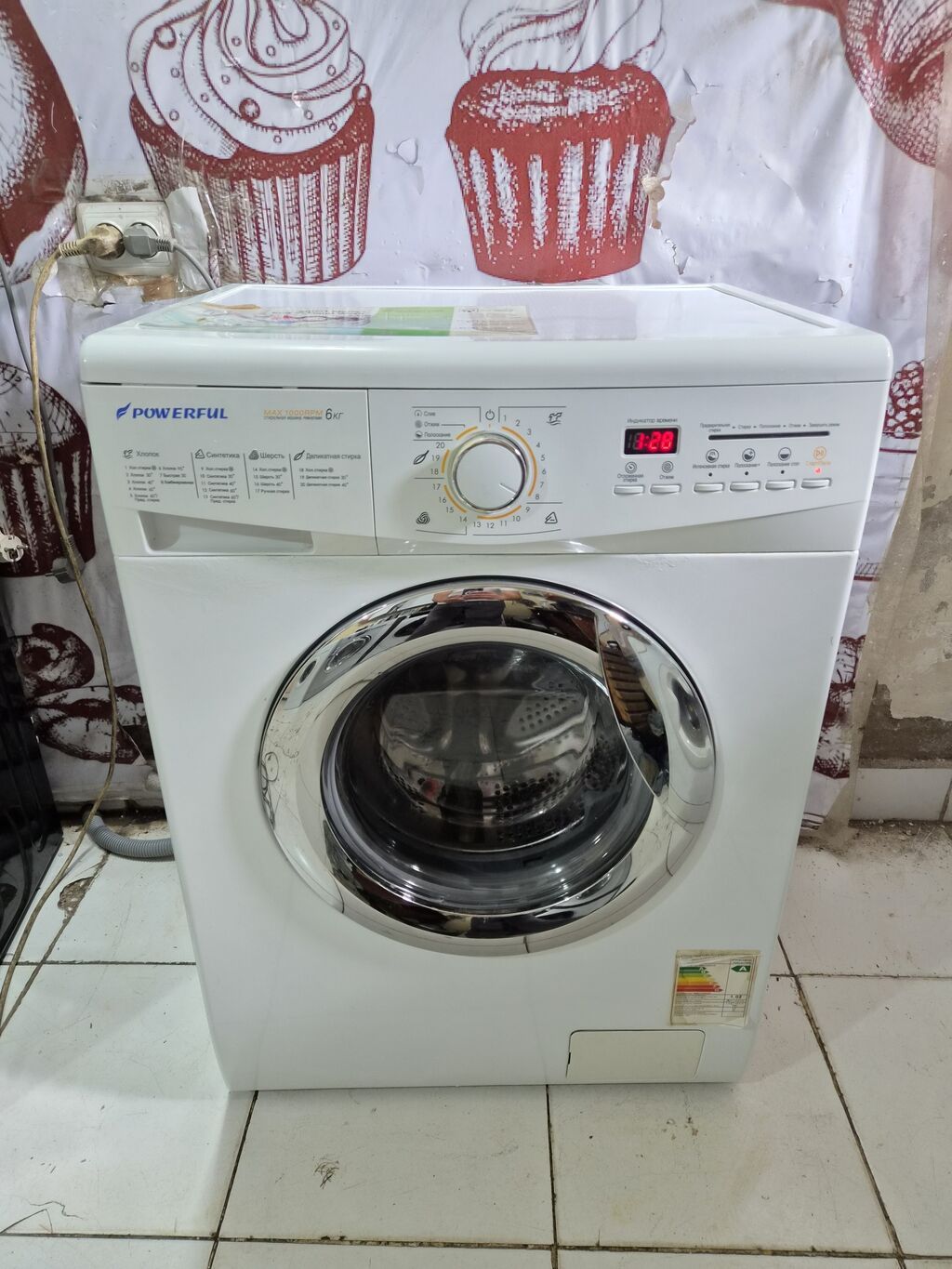 Paltaryuyan maşın 6 kq, İşlənmiş, Avtomat, Pulsuz çatdırılma, Ödənişli çatdırılma — Çamaşır maşınları, Bakı (2)