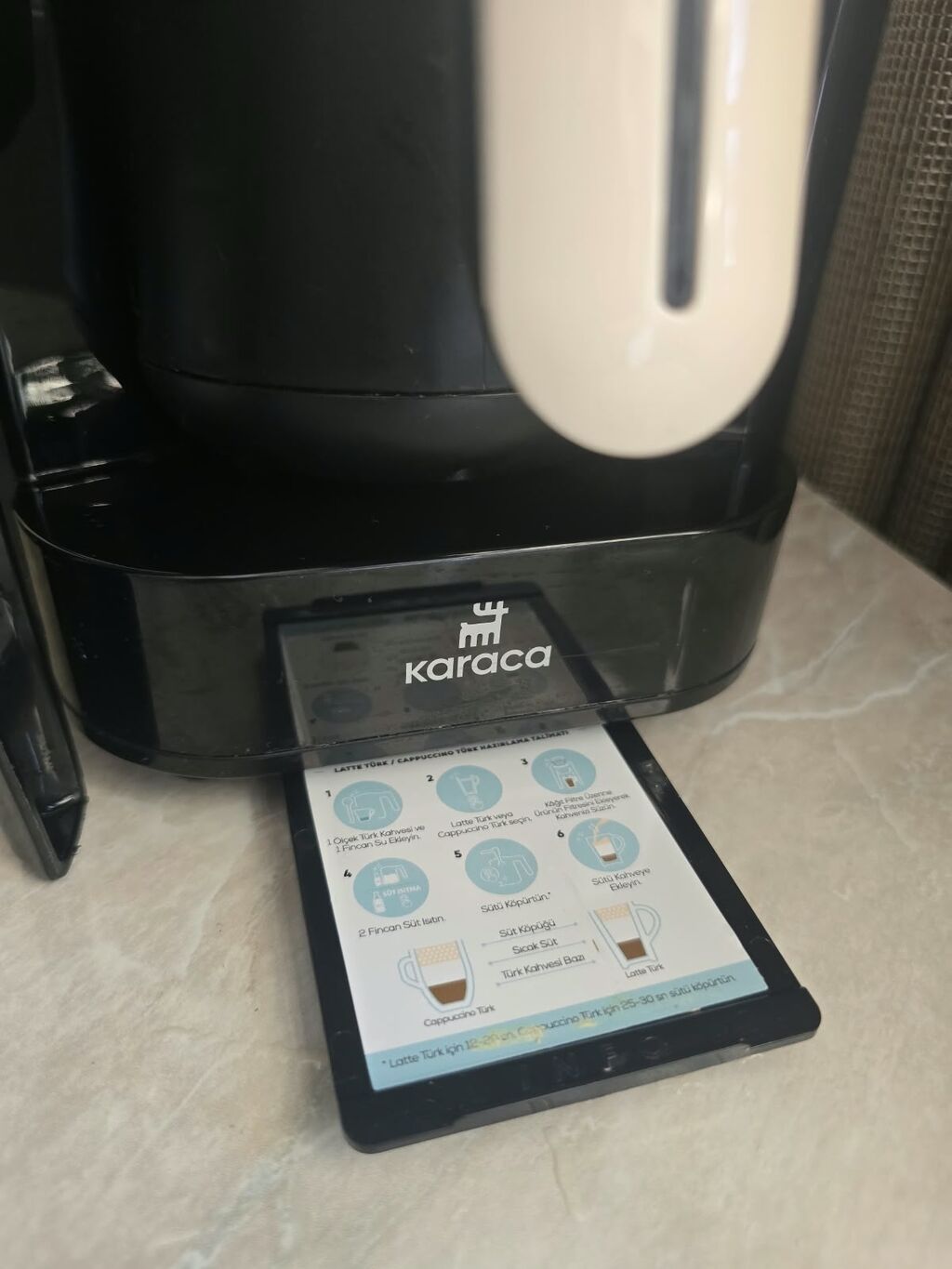 Karaca Hatır Barista – çoxfunksiyalı qəhvə və sütlü içki hazırlayıcısı — Qahvə aparatları və maşınları, Bakı (2)