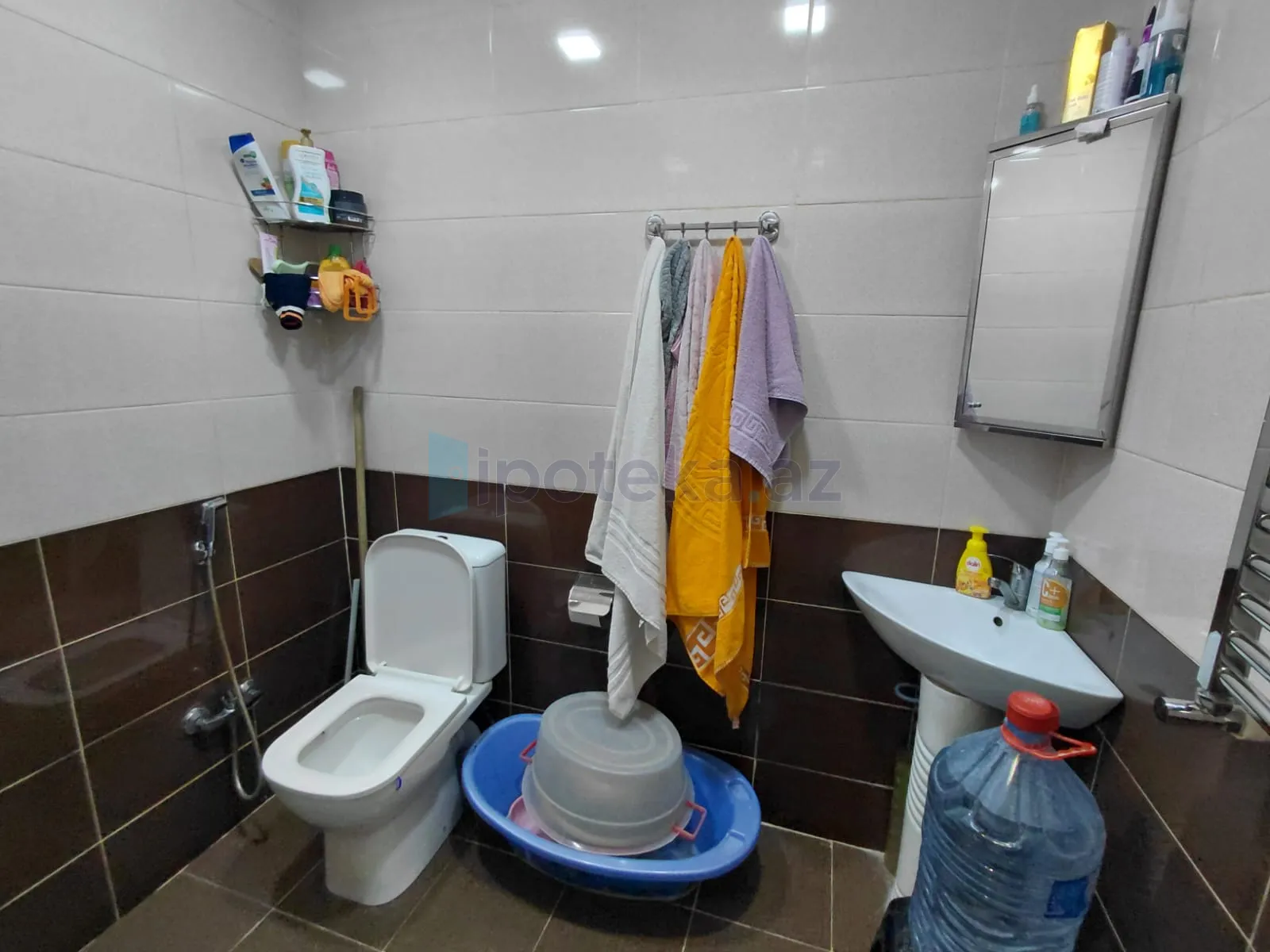 Satılır: 2 Otaq, Yeni tikili, Yasamal r., 55.00 m² — Mənzil, Bakı (7)