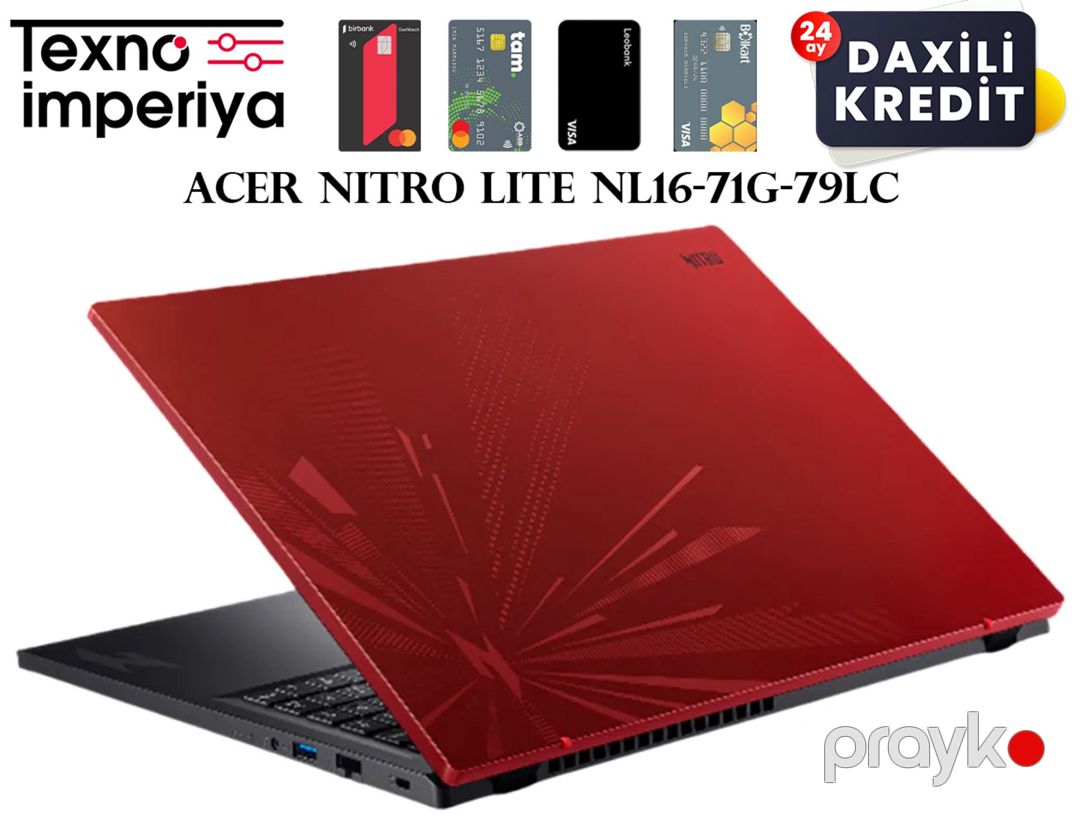 Acer Nitro Lite NL16-71G-79LC NH.D2AER.003 — Noutbuklar, Bakı (2)