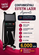 Çoxfunksiyalı Estetik Lazer Aparatı – Soprano Titanium Pro Estetik — Для женских и мужских салонов