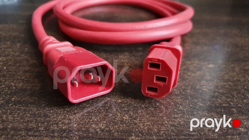 Uzadıcı kabel IEC C13–C14 uzatma kabeli. Yenidir. Qalın və — Digər, Bakı (3)