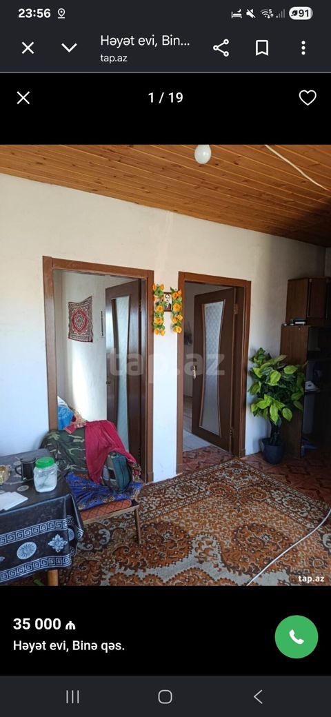 Binə 3 otaqlı, 55 kv. m — Bakı