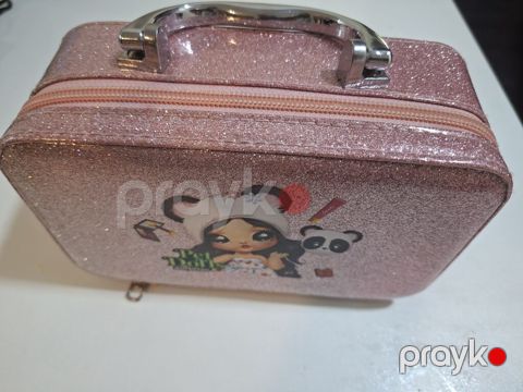 Qızlar üçün qlitterli original kosmetik/aksesuar çantası – Pet Dolls — Digah