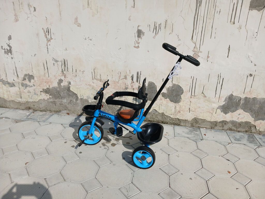Uşaq üçtəkərli velosipedi – Kidilo, mavi rəng Xüsusiyyətlər: - 3 — Uşaq velosipedləri, Qəbələ (2)