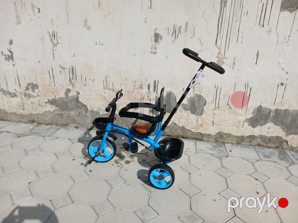 Uşaq üçtəkərli velosipedi – Kidilo, mavi rəng Xüsusiyyətlər: - 3 — Uşaq velosipedləri, Qəbələ (2)