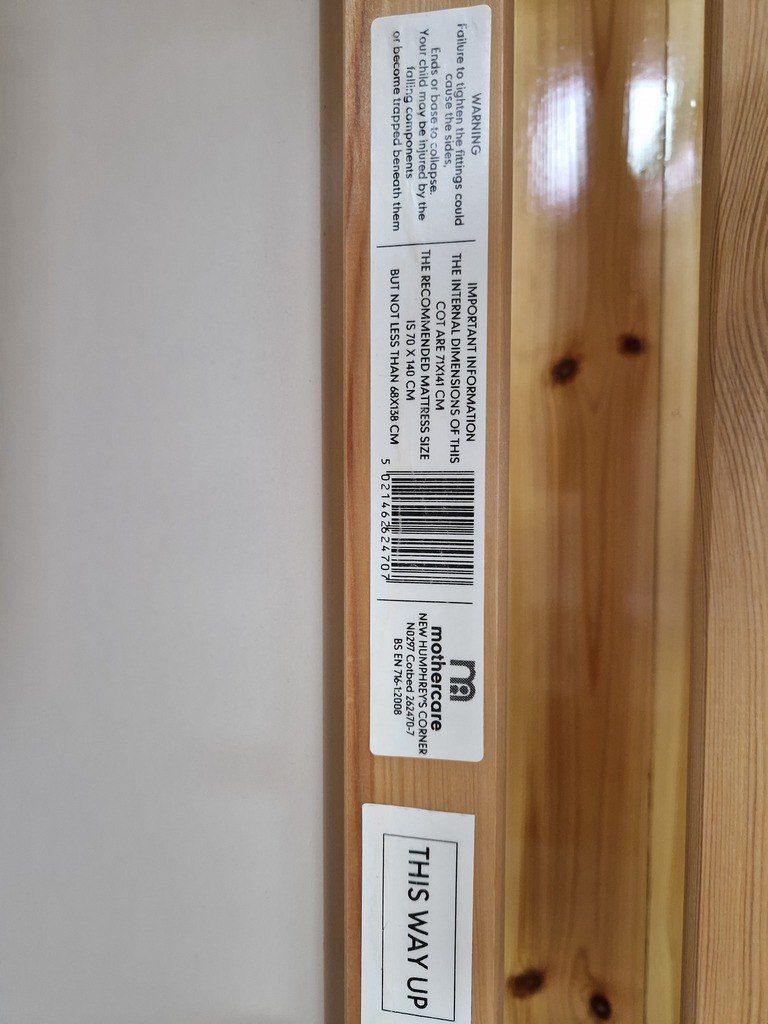 Uşaq çarpayısı "Mothercare" — Mebel, Bakı (5)