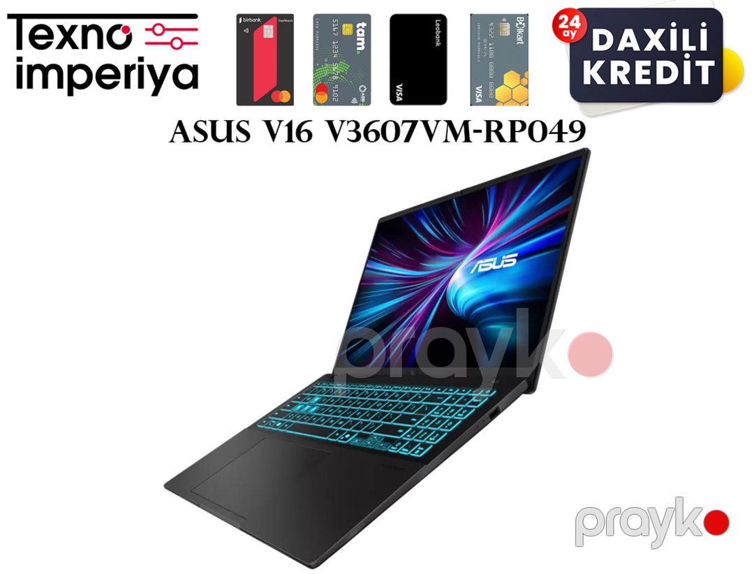 ASUS V16 V3607VM-RP049 90NB16K1-M003U0 — Noutbuklar, Bakı (3)
