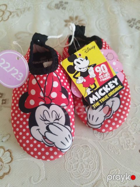 Rəng - Qırmızı Tuflilər, Disney, Ölçü: 22, Qız üçün — Bakı