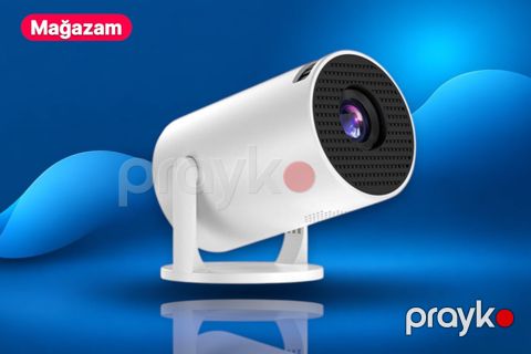 HY200 Mini Proyektor – 1080P 270° Dönən Portativ Smart Projecto — Bakı