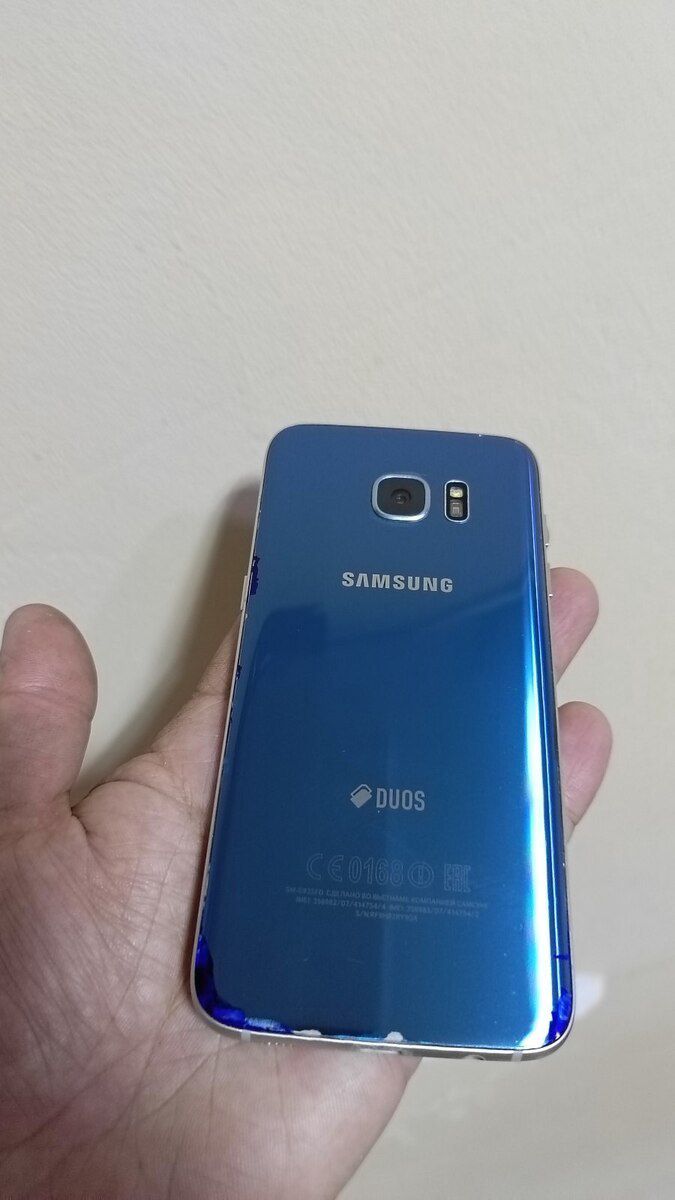 Samsung Galaxy S7 edge Coral Blue 32GB/4GB — Smartfonlar, Bakı (3)