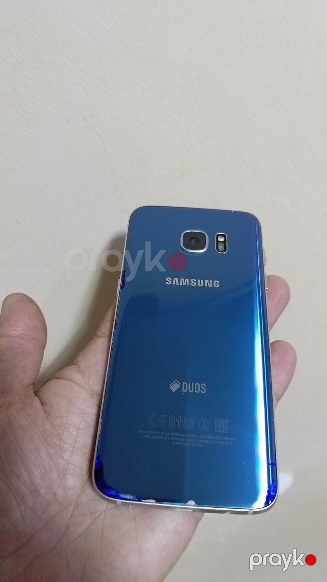 Samsung Galaxy S7 edge Coral Blue 32GB/4GB — Smartfonlar, Bakı (3)