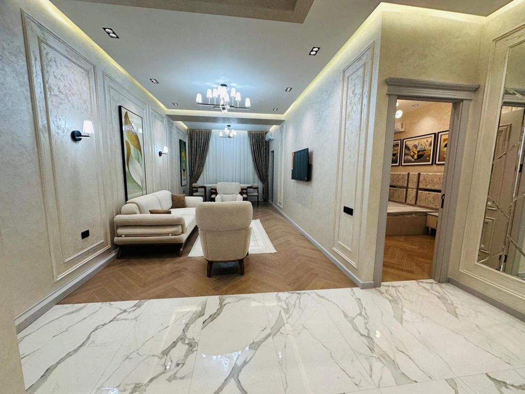 İcarəyə verilir 2 otaqlı yeni tikili 85 m² — Mənzil, Bakı (3)