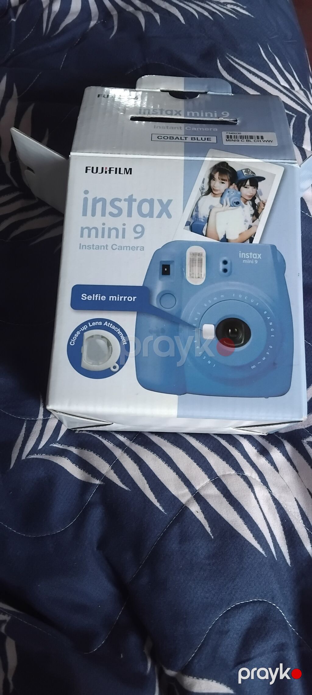 Fujifilm Instax Mini 9 ani fotoaparat – Cobalt Blue rəng — Fotoaparat, Digah (4)