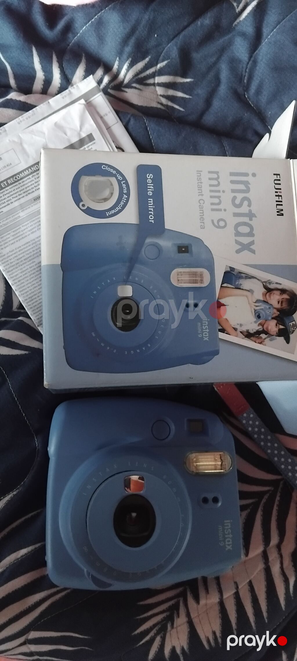 Fujifilm Instax Mini 9 ani fotoaparat – Cobalt Blue rəng — Fotoaparat, Digah