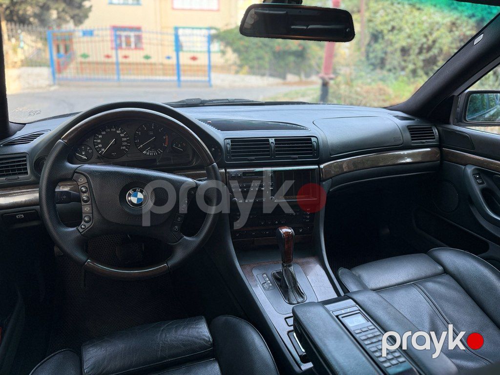 BMW 740, 4.4 L, 1999 il, 210 000 km — Avtomobillər, Bakı (8)