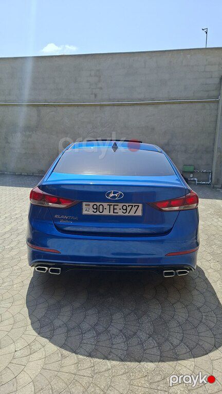 Hyundai Elantra, 2.0 L, 2017 il, 81 125 km — Avtomobillər, Bakı (4)