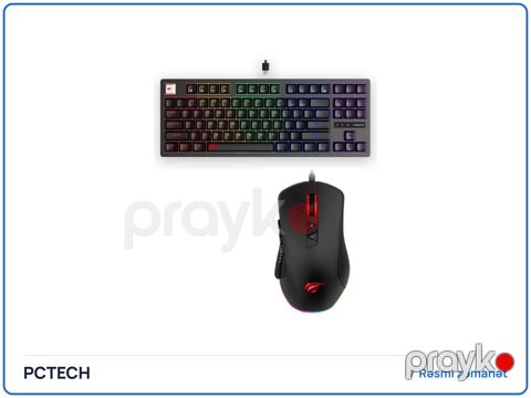 Havit kombo - Havit KB892L Keyboard + Havit Gamenote MS900 Gaming Mouse — Bakı