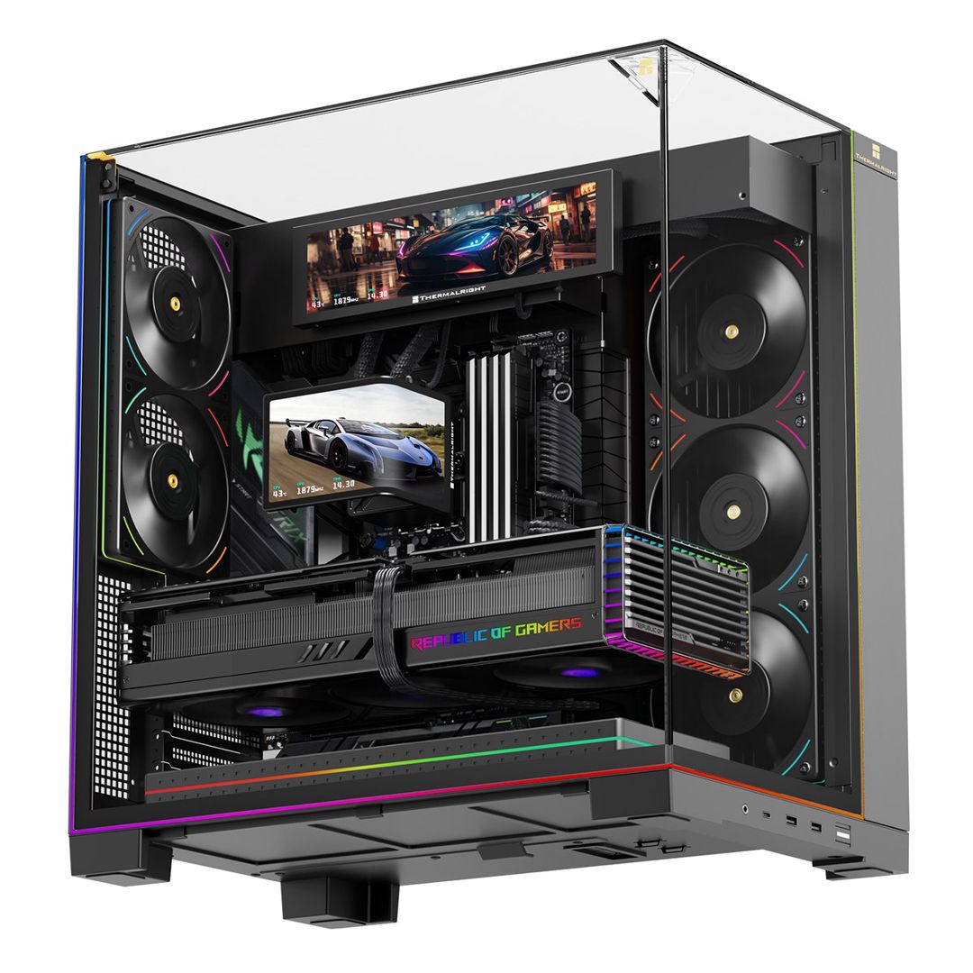 Cpu Cooler thermalrıght levıta vısıon 360 ub argb Black — Kompüterlər və noutbuklar, Bakı (2)