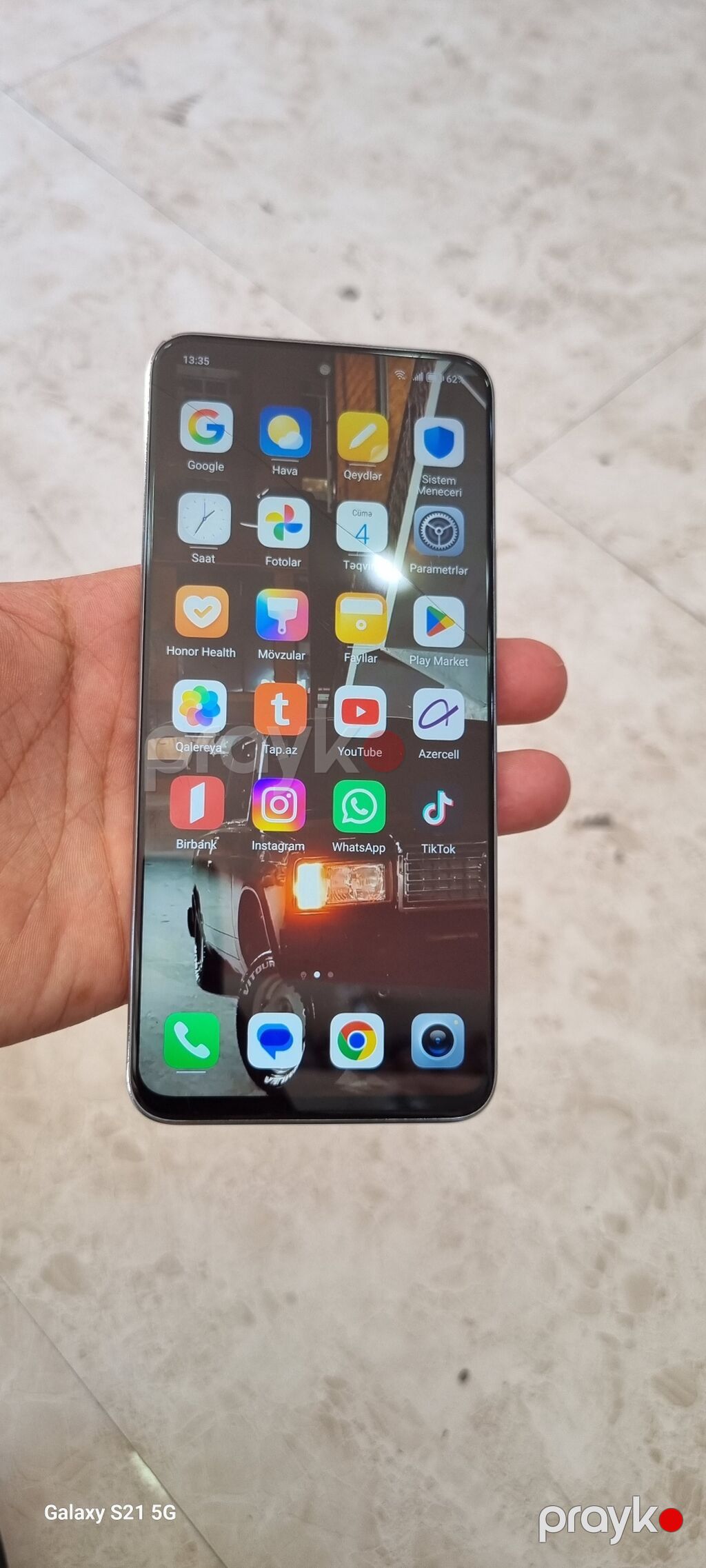 Honor 128 GB, rəng - Gümüşü, Barmaq izi — Honor, Bakı (3)