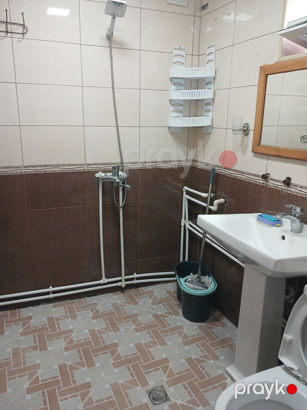 2 Otaqlı Mənzil - Geniş işıqlı zal, tavanında dekorativ çilçıraq — Mənzil, Sumqayıt (5)