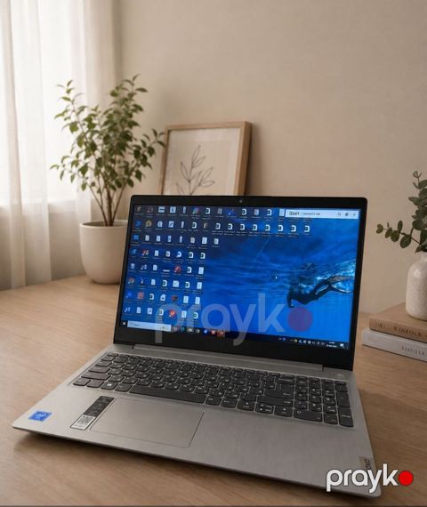 Lenovo noutbuk - Ekran: 15.6" geniş ekran, nazik çərçivələr, parlaq — Bakı